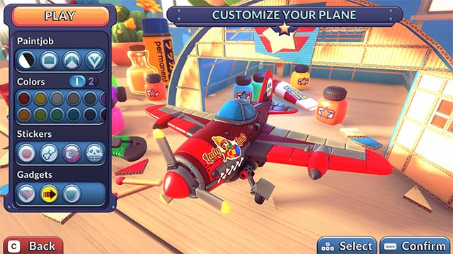 Tùy chỉnh máy bay bằng sticker và màu sơn độc đáo bên cạnh loạt trang bị, nâng cấp đáng giá