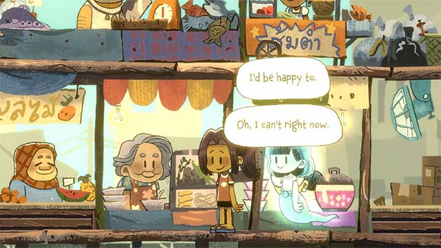 Cùng Mai và Pim giúp đỡ dân làng