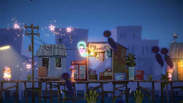 Cốt lõi của Dancing with Ghosts là một câu chuyện giàu cảm xúc