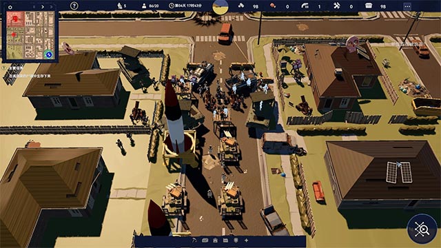 Chỉ huy quân đội chiến đấu trong thành phố ngập tràn xác sống