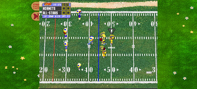 Backyard Football '99 là phiên bản game bóng bầu dục kinh điển trong series Backyard Sports