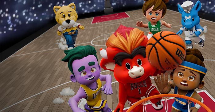 NBA BounceGame linh vật chơi bóng rổ siêu ngầu