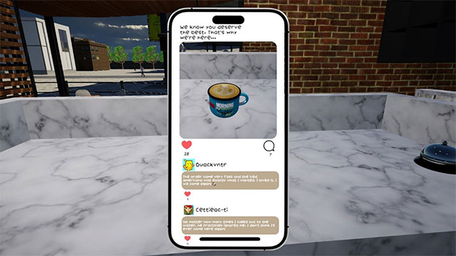 Chia sẻ ảnh ly cà phê trên mạng xã hội và tương tác với cộng đồng người yêu cafe