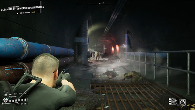 Cùng đặc vụ đầy kinh nghiệm tiến sâu vào khu vực, tiêu diệt dị nhân và tìm kiếm đồng đội