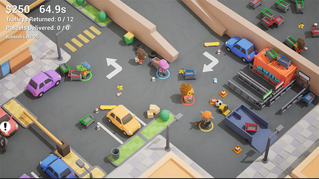 Mỗi ca làm việc là một chuỗi thử thách mới mà Odd Jobs: On The Lot cung cấp