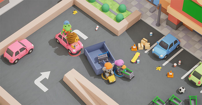 Odd Jobs: On The LotParty game những việc vặt ở bãi đậu xe