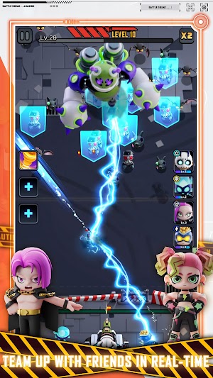 Lập team với bạn bè trong thời gian thực