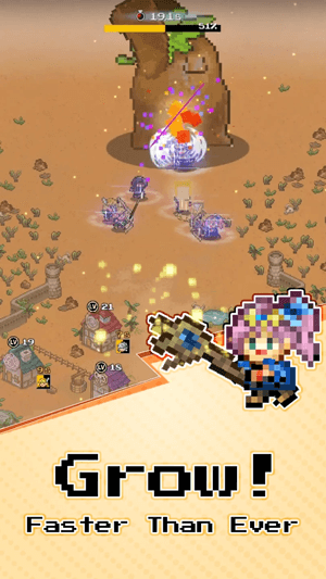 Cố gắng bảo vệ ngôi làng trước Ma Vương