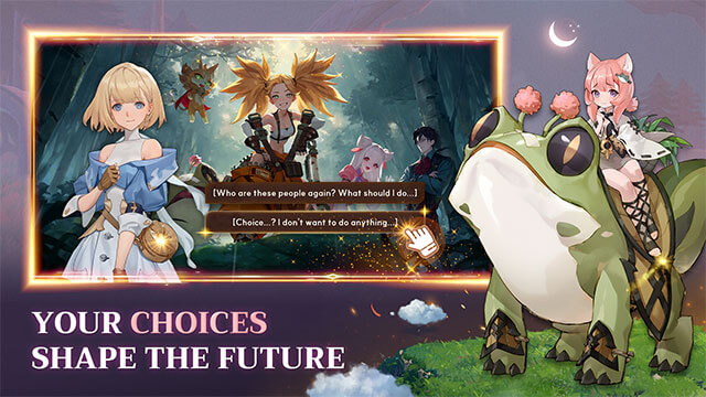 Lựa chọn của bạn sẽ định hình diễn biến tiếp theo của câu chuyện