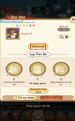 code Mong Tay Du 2*536340