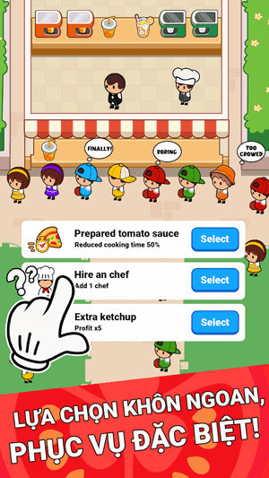 Lựa chọn khôn ngoan phục vụ đặc biệt