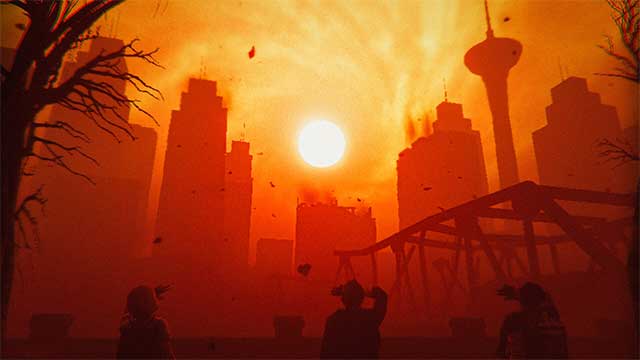 Khi mặt trời mọc, bức xạ sẽ thiêu đốt bất cứ ai ở ngoài trời