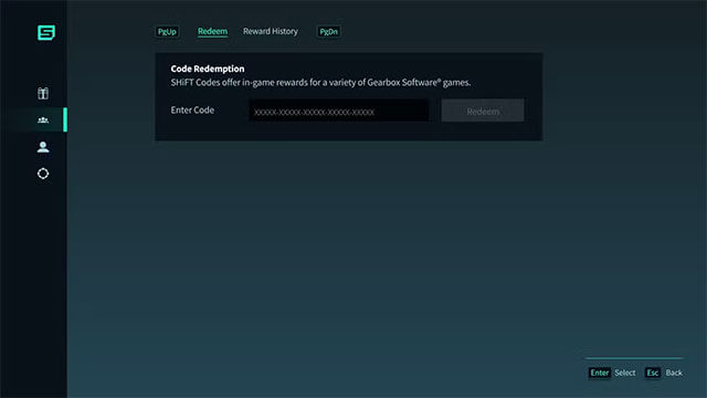 Đổi mã Shift trong Borderlands 4 qua website/tài khoản SHiFT