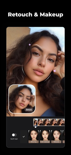 Chỉnh sửa và make-up cho nhân vât trong video