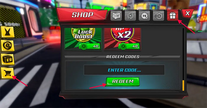 Cách nhập code My Hero Academia Ultimate trong Roblox