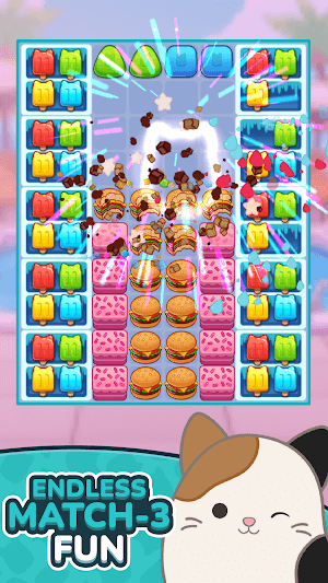 Squishmallows Match là game giải đố match-3 thư giãn