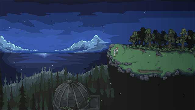 The Night the Star Fell là game phiêu lưu pixel-art kết hợp yếu tố bí ẩn và kinh dị