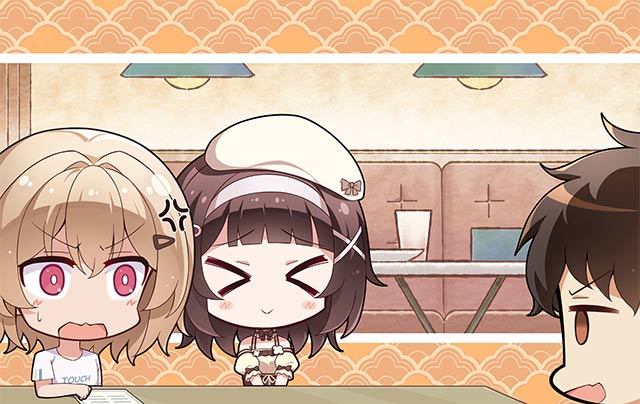 Xen lẫn các cảnh CG siêu đáng yêu