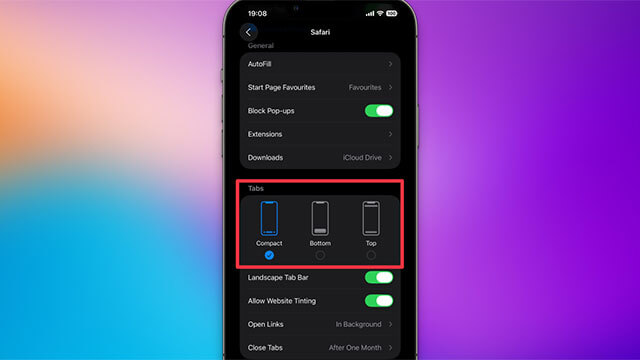 Cách khôi phục thanh địa chỉ Safari cũ