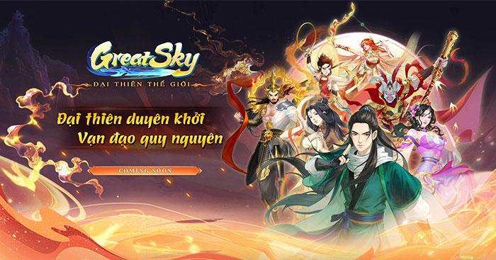 Game nhập vai tu tiên - Great Sky: Đại Thiên Thế Giới