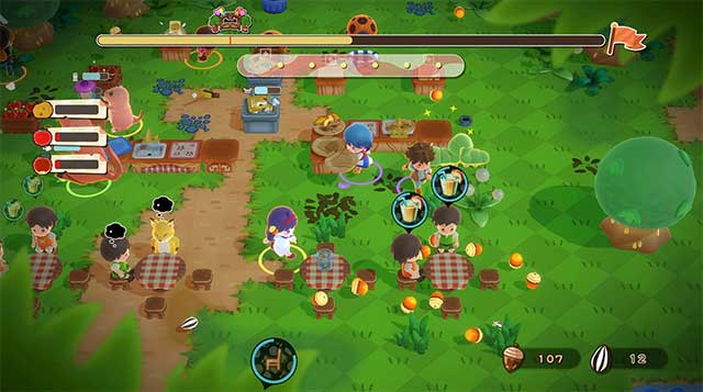 Tham gia nấu ăn cùng tối đa 16 người chơi trực tuyến