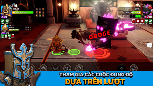 Tham gia các cuộc đụng độ dưa trên lượt