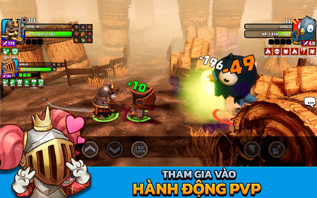 Tham gia vào hành động PvP