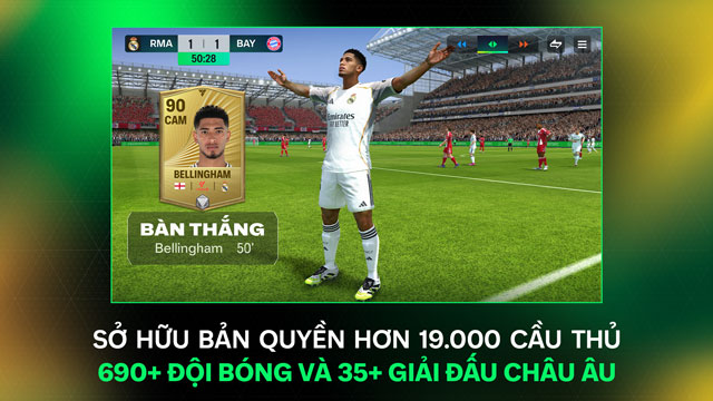 Hơn 19.000 cầu thủ, hơn 690 đội bóng và hơn 35 giải đấu Châu Âu