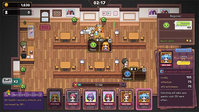 Maids of Storm là game quản lý quán cafe hầu gái dễ thương