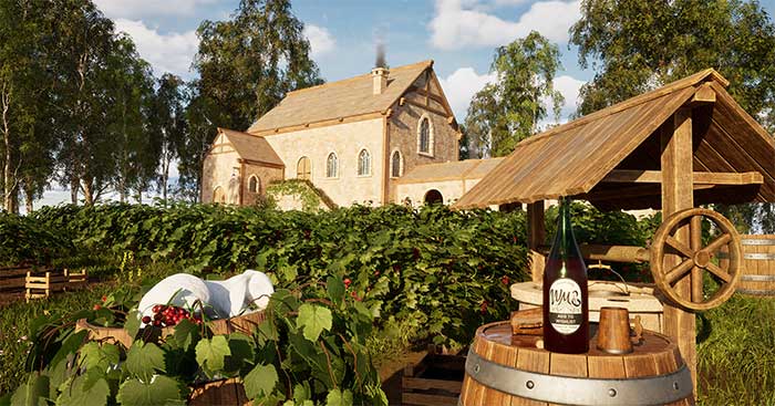 Winemaker SimulatorGame mô phỏng trồng nho và sản xuất rượu vang