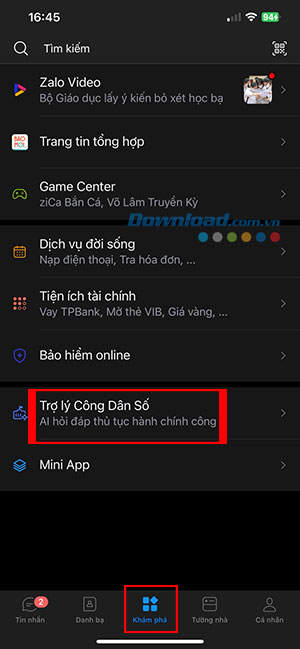 cach tra cuu thu tuc hanh chinh tren zalo bang ai 1*537564