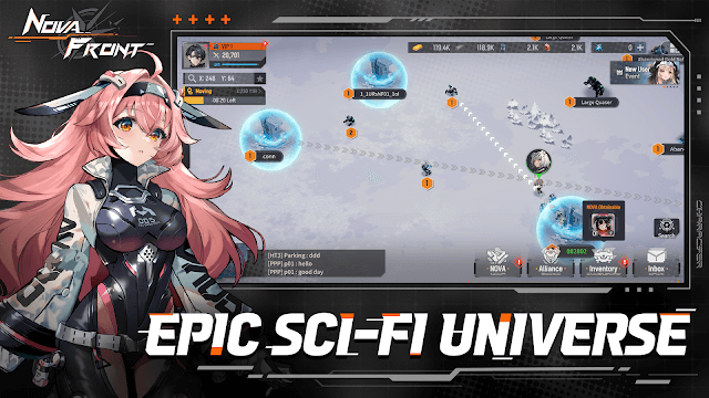 NOVAFRONT đưa bạn bước vào vũ trụ khoa học viễn tưởng hoành tráng