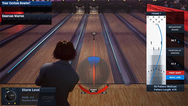 Cơ chế vật lý tiên tiến cho trải nghiệm ném bowling chân thực