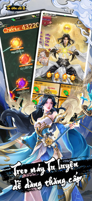 Treo máy tu tiên, dễ dàng thăng cấp