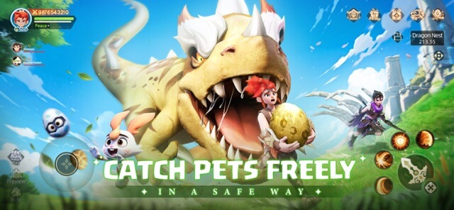 Bắt và thu phục các quái thú, đồng hành cùng bạn trong chuyến phiêu lưu trong Huntopia