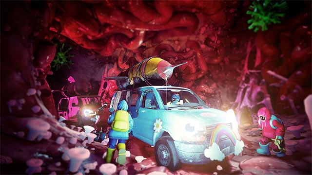 2 đội chiến đấu để thoát khỏi cơ thể người trong Someone's Inside Me