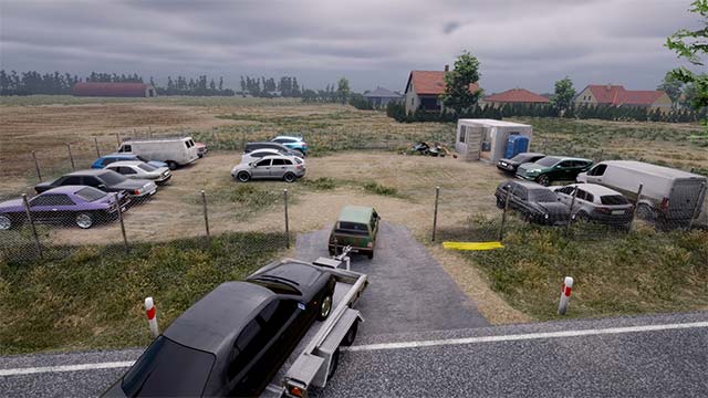 Totally Legit Wheeler Dealer là game mô phỏng quản lý bãi xe thế giới mở