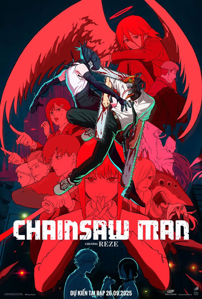 Poster phim Chainsaw man - The movie: Chương reze