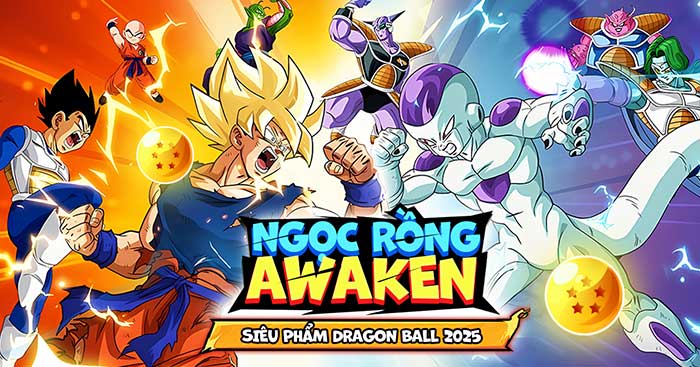 Game nhập vai chủ đề Bảy Viên Ngọc Rồng - Ngọc Rồng Awaken