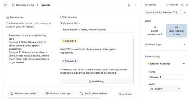 Trải nghiệm miễn phí nhiều mô hình mới nhất của Google