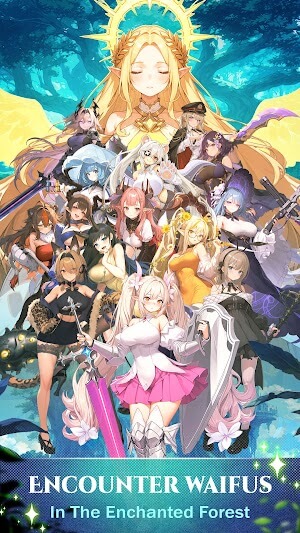 Chiêu mộ các chiến binh xinh đẹp trong game Nymphia Alliance