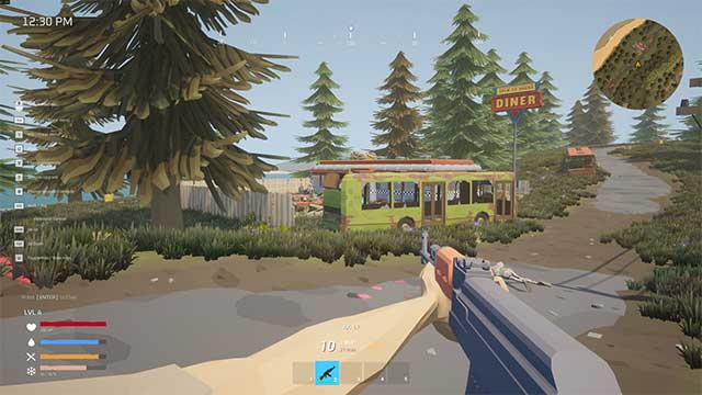 Shatterland là game sinh tồn thế giới mở lấy bối cảnh hậu tận thế zombie