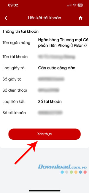 lien ket tai khoan ngan hang voi eTax Mobile 4*538188