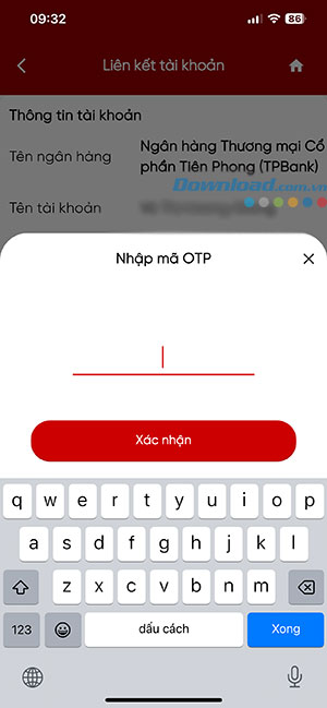 lien ket tai khoan ngan hang voi eTax Mobile 5*538189