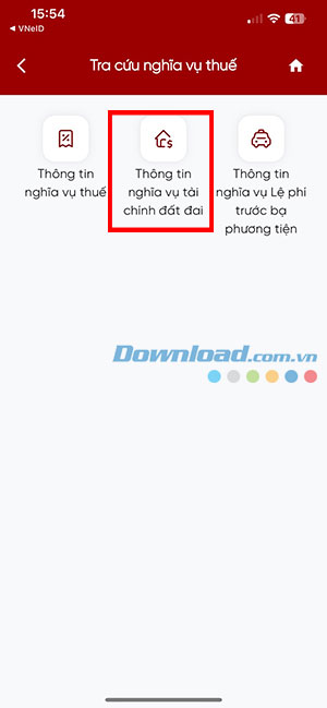 tra cuu thue dat tren eTax 2*538150