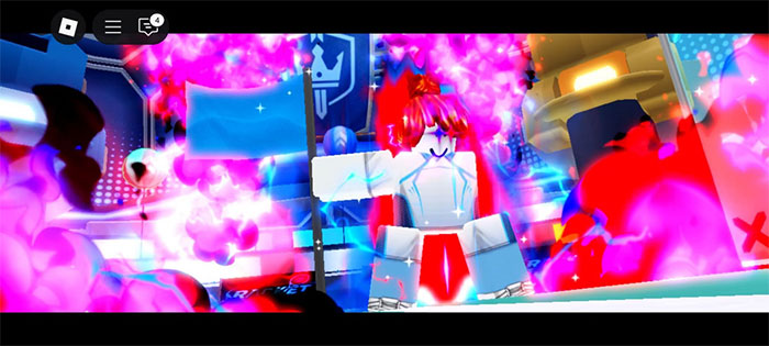 Đoạn cắt cảnh khi kích hoạt Awakening trong Racket Rivals