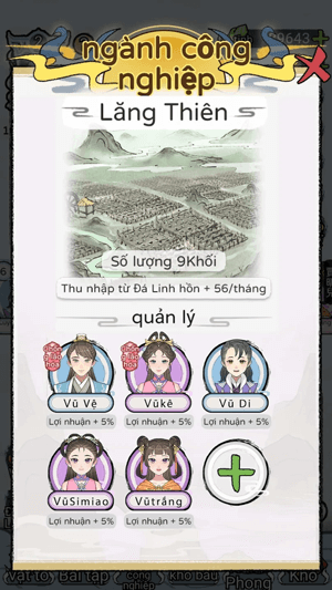 Xây dưng gia tộc của mình dần qua việc sinh con, kết hôn