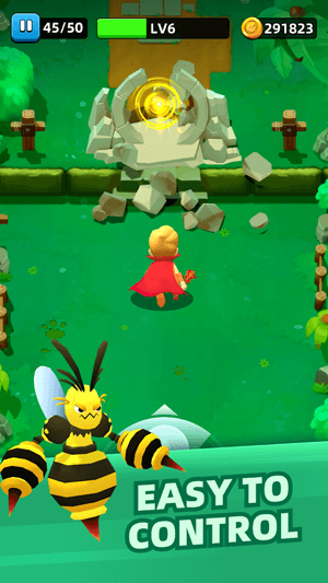 Điều khiển anh hùng từ xa bằng một ngón tay