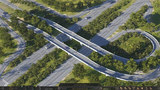 Xây dựng các tuyến đường để kết nối thành phố Citystate Metropolis với nhau