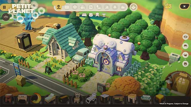 Tùy chỉnh trang phục, thiết kế nhân vật và nội thất